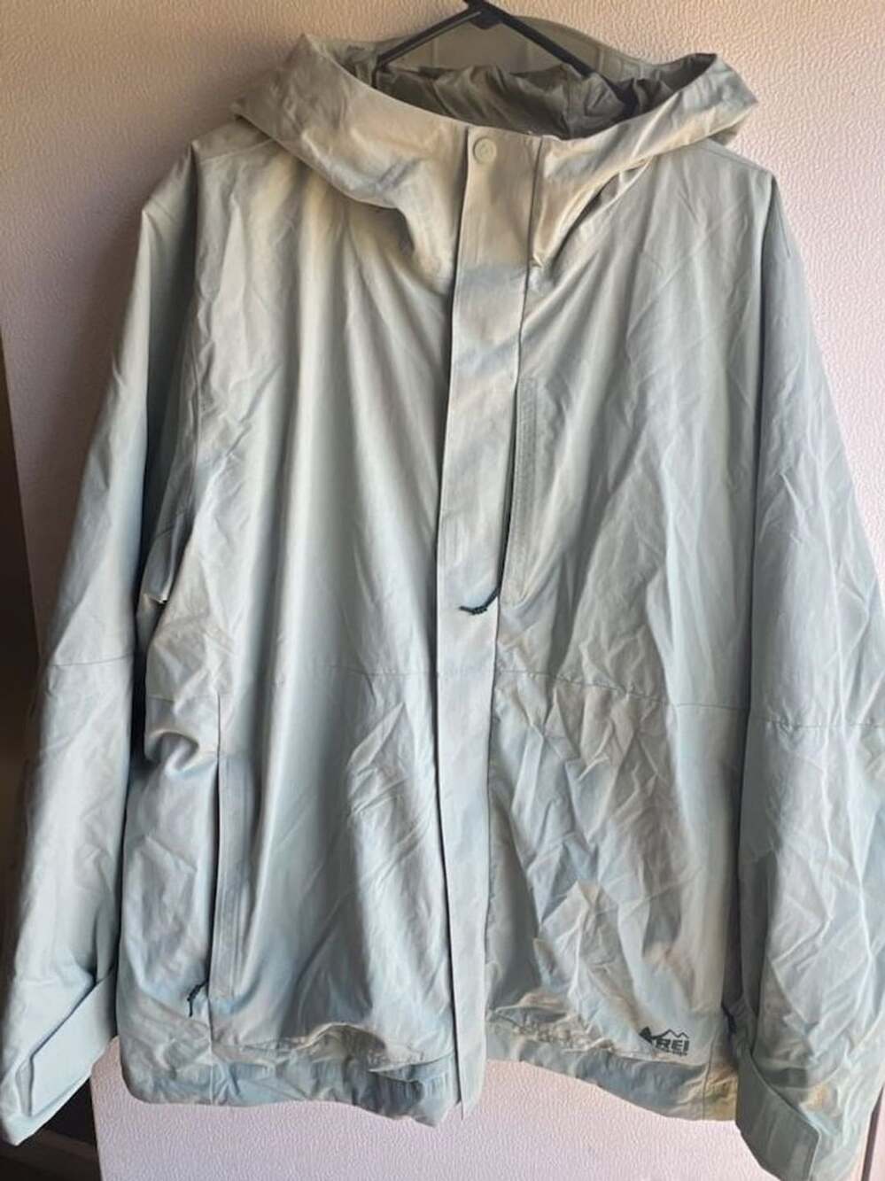 REI Co-op Peak 2L Rain Jacket 3XL sage green